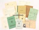 Drittes Reich/Köln/Marburg Dokumentennachlass der Christa Wessel / Leistungsbuch, Studienbuch, VDA Mitgliedsk.. -