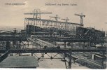 Bremen/Fahr-Lobbendorf Ansichtskarte/Postkarte/Fahr-Lobbendorf./Schiffswerft des Bremer Vulkan. -