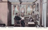 Deutsches Reich Ansichtskarte/Postkarte/Unsere Marine./Kammer des 1. Offiziers. -