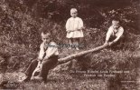 Deutsches Reich Ansichtskarte/Postkarte/Die Prinzen Wilhelm, Louis Ferdinand und Friedrich von.. -