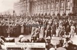 Deutsches Reich Ansichtskarte/Postkarte/Beisetzung der Kaiserin./v. Hindenburg, Ludendorff, ... -