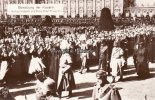 Deutsches Reich Ansichtskarte/Postkarte/Beisetzung der Kaiserin./Kronprinzessin mit Prinz... -