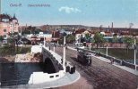 Gera-R. Ansichtskarte/Postkarte/Gera-R./Heinrichsbrücke/Straßenbahn -