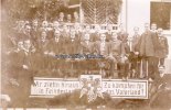 Deutsches Reich Fotokarte/Wir ziehn hinaus in Feindesland/Zu kämpfen für das Vaterland! -
