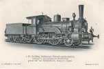 Hannover-Linden Ansichtskarte/Postkarte/Hanomag/1B - Zwilling Naßdampf-Schnellzuglokomotive... -