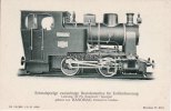 Hannover-Linden Ansichtskarte/Postkarte/Hanomag/Schmalspurige zweiachsige Baulokomotive für... -