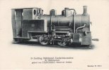 Hannover-Linden Ansichtskarte/Postkarte/Hanomag/B-Zwilling Naßdampf-Tenderlokomotive für... -