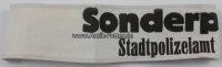 Alliierte Besetzung/Bamberg Armbinde/Hilfspolizei/Sonderpolizei Stadtpolizeiamt Bamberg -
