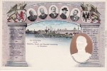 Düsseldorf Privatpostkarte/Zur Erinnerung an die Industrie-, Kunst- und Gewerbe-Ausstellung -
