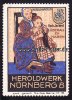 O.J. Reklamemarke/Heroldwerk Nürnberg 8/Heroldnadeln 2-3