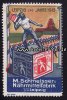 Leipzig Reklamemarke/M. Schmeissers Nährmittelfabrik/Leipzig im Jahre 1913 -