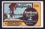 Schweinfurt Reklamemarke/Doppel-Torpedo/Freilauf Nabe mit 2 Geschwindigkeiten/Fichtel&Sachs -