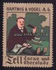 Deutsches Reich Reklamemarke/Tell Cacao und Chocolade/Hartwig & Vogel A. G. -