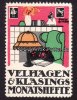 Deutsches Reich Reklamemarke/Velhagen & Klasings Monatshefte -