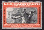 Dresden Reklamemarke/L. & C. Hardtmuth Dresden/Waterman´s Ideal Füllfederhalter -