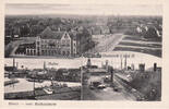 Herne Ansichtskarte / Postkarte /Herne - vom Rathausturm / Hafen / Zeche Shamrock.. -