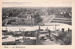 Herne / Westfalen Ansichtskarte / Postkarte / Herne - vom Rathausturm/Hafen/Zeche Shamrock I und II -