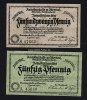 Osterholz-Scharmbeck 25 pfg 50 Pfg Amtsparkasse -