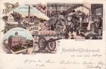 Essen Litho/Gruss aus Essen./Herzlichen Glückwunsch zum neuen Jahre./Krupp\'s... -