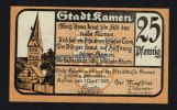 Kamen 25 Pfg 1920 Stadt 1