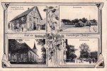 Landesbergen Ansichtskarte/Postkarte/Gruß aus Landesbergen (Hann.)/Gasthof zur Post v. C. ... -