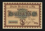 Biebrich a.Rh. 20 Mk Stadt -
