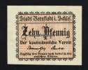 Bernstadt/Schlesien 10 Pfg Kaufmännische Verein -