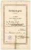 Deutsches Reich Besitzzeugnis Eisernes Kreuz II. Klasse/Autograph Georg Freiherr von Gayl -