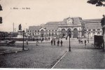 Mons/Belgien Ansichtskarte/Postkarte/1. Mons - La Gare -