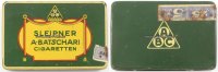 Deutsches Reich Zigarettendose/Blechdose/Sleipner A. Batschari Cigaretten/ABC/25 Sleipner -