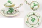 Ungarn Herend Suppentasse, Kakaotasse, Schildkröttasse/Modell Apponyi/handpainted -