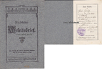 Altena Kirchlicher Geleitsbrief. -