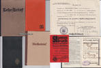 Deutschland Wilhelm Spielmann / Lehr-Brief / Katholischer Gesellen Verein Mitglieds-Karte... -