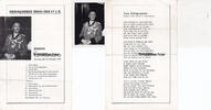Velbert / Westfalen Schützengesellschaft Velbert-Land 07 e. V. / Programm zum Königsabend und Foto. -