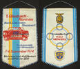  1974 DDR / Mellenbach-Glasbach / Bad Liebenstein Wimpel / F.I.A. / ADMV / MC Kali Merkers / 1. Glasbach-Rennen für Automobile.. 2
