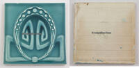 Deutsches Reich Jugendstil Fliese -