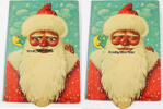 Tschechoslowakei Pop-up Aufklappbuch / Weihnachtsmann / Ziehbilderbuch / Kubasta -