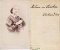 Preussen Carte de visite / CdV / Kabinettphoto / Antonie von Derschau/Dortmund -