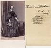 Preussen Carte de visite / CdV / Kabinettphoto / Hermine von Derschau/Dortmund -