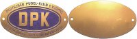 BRD Plakette Deutscher Pudel-Klub e.V. -