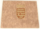Drittes Reich Sammelbilder-Album / Staatswappen und Flaggen/Unter dem Olympia-Banner -