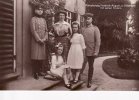 Oldenburg Ansichtskarte,Grossherzog Friedrich August von Oldenburg mit seinen Kindern. -