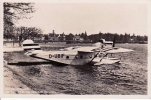 Drittes Reich Ansichtskarte/Dornier-Flugboot der Luftverkehrsgesellschaft Konstanz -