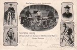 Leipzig Ansichtskarte/Sportplatz Leipzig Meisterschaft v. Europa im 100 Kilometer-Fahren -