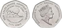 Gibrlatar 50p 50p Calpe House Coin UNC -