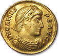 ROMAN EMPIRE AV gold solidus circa 364 A.D. Valens, Nicomedia mint - mintmark SMNS - EF++ light gold toning, minor contact marks