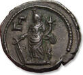 ROMAN EMPIRE 23mm BI tetradrachm circa 245-246 A.D. Philip I The Arab, Alexandria - Ex Dr. Busso Peus Auktion 323, november 1988- EF / EF+ nearly as minted