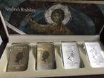 NIUE Set of 4x 2 dollar Silver 1 Oz coins 2012 Andrei Rublev 4 x 1 Oz Silver Coin Set - religious Icons - limited edition