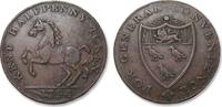 GREAT BRITAIN AE / CU Halfpenny Token Kent -