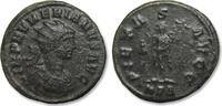 ROMAN EMPIRE AE antoninianus Numerianus as Augustus, Rome mint - PIETAS AVGG reverse - -